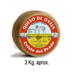 Queso Curado de oveja grande. (3,100 Kg. aprox.) - 1