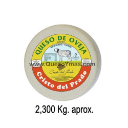 Queso Tierno de oveja mediano. (2,250 Kg. aprox.)