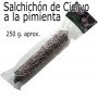 Salchichón de Ciervo a la Pimienta. - 1