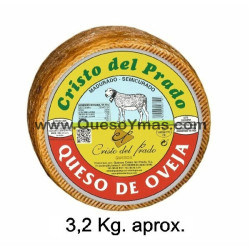 Queso Semicurado de oveja grande. (3,250 Kg. aprox.) - 1