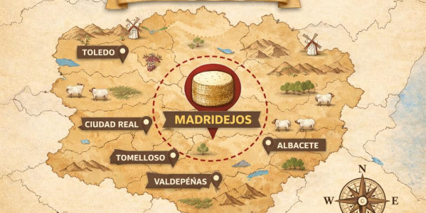 Queso manchego: La Mancha, Madridejos y su origen auténtico